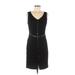 Laundry by Shelli Segal Cocktail Dress: Black Dresses - Women's Size 6