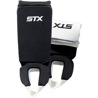 STX Pro Reversible Field Hockey Shinguards Black