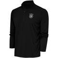 Men's Black Germany National Team Statement Quarter-Zip Pullover