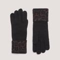 Fiorelli Chelsea Women's Leopard Print Slimline Knit Gloves