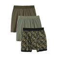 Men's Big & Tall Cotton Boxer Briefs 3-Pack by KingSize in Hunter Camo Pack (Size 4XL)