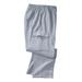 Men's Big & Tall Fleece Cargo Sweatpants by KingSize in Dusty Blue (Size 2XL)