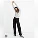 Madewell Pants & Jumpsuits | Madewell Womens Slim Emmett Wide Leg Pants In Donegal Windowpane Plaid Size 23 | Color: Black/White | Size: 23