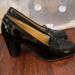 Michael Kors Shoes | Michael Kors - Authenticated Heel - Patent Leather Black Mary Jane / Size 6 1/2 | Color: Black | Size: 6.5