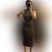 Madewell Dresses | Madewell Ribbed Bodycon Dress - Xxs | Color: Gray | Size: Xxs