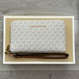 Michael Kors Accessories | Michael Kors Jet Set Travel Wallet/Wristlet | Color: Cream | Size: Os