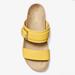 Michael Kors Shoes | Michael Kors Faux Leather Sandal | Color: Yellow | Size: 9.5