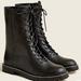 J. Crew Shoes | J.Crew Gwen Lug Sole Lace Up Boot 8.5 | Color: Black | Size: 8.5