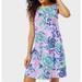 Lilly Pulitzer Dresses | Lilly Pulitzer Kristen Dress Lilac Freesia Mermaid For You | Color: Green/Purple | Size: S