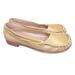 Free People Shoes | Jim Barnier Women's Size 8 Molly Moccasin Gold Lust Leather Free People New $229 | Color: Gold | Size: 8