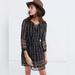 Madewell Dresses | Madewell Woodland Dress In Artisan Floral Size 0 | Color: Black/Tan | Size: 0