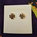 Tory Burch Jewelry | Brand New With Tags! Tory Burch Logo Stud Earrings | Color: Gold | Size: Os