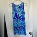 Lilly Pulitzer Dresses | Lilly Pulitzer Blue Pineapple Cotton Dress. Size Xs | Color: Blue | Size: Xs