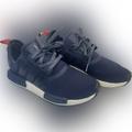 Adidas Shoes | Adidas Boost Nmd R1 Collegiate Navy "The Brand With The 3 Stripes" Size 8.5 Rare | Color: Blue | Size: 8.5