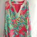 Lilly Pulitzer Dresses | Lilly Pulitzer Tropical Beaded Tunic Style Dress In Size 8 | Color: White | Size: 8