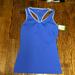 Lilly Pulitzer Tops | Lilly Pulitzer Weekender Luxletic Tank In Sunkissed Size Medium Nwt | Color: Blue | Size: L