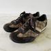 Coach Shoes | Coach Kelson Khaki Brown Signature Jacquard Suede Sneakers - Us 8 | Color: Brown/Tan | Size: 8