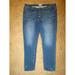 Madewell Jeans | Madewell 9” Mid-Rise Skinny Raw Hem Blue Jeans Women Plus Size 36 | Color: Blue | Size: 36