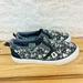 Disney Shoes | Mickey Mouse Toddlers Size 9.5 Shoes Slip On Grey Black Disney Sneakers New | Color: Black/White | Size: 9.5b