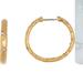 Kate Spade Jewelry | Kate, Spade, Nwot Cz Hammerd Huggie Hoop, Earring | Color: Gold | Size: Os