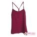 Lululemon Athletica Tops | Lululemon Athletica Women's Power Y Tank Top Red Black Striped Shelf Bra Sz 6 | Color: Black/Red | Size: 6