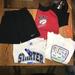 Nike Matching Sets | Lot Of Boys Size 4 Tees & Shorts Nike, Starter | Color: Black/Red/White | Size: 4b