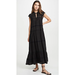 Free People Dresses | Free People Midnight Magic Tiered Maxi Dress In Black, Size Small | Color: Black | Size: S