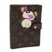 Louis Vuitton Accessories | Louis Vuitton Monogram Panda Agenda Pm Day Planner Cover R20011 Lv Auth Bs8082 | Color: Tan | Size: Os