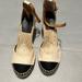 Tory Burch Shoes | New Never Worn Tory Burch Espadrilles Size 7 | Color: Black/Cream | Size: 7