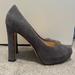 Kate Spade Shoes | Kate Spade Nessle Block Heel | Color: Gray | Size: 7.5