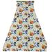 Disney Kitchen | Disney Apron Adult Mickey Mouse Orange Kitchen Tie Ears Holiday Fall Pumpkin | Color: Black/Orange | Size: Os