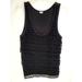 J. Crew Tops | J. Crew Three Tiered Scalloped Overlay Black Tank Top Size S | Color: Black | Size: S