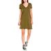 Madewell Dresses | Madewell Olive Green T Shirt Dress | Color: Green | Size: M