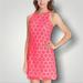 Lilly Pulitzer Dresses | Lilly Pulitzer Pearl Shift Fiesta Pink Pinwheel Eyelet Lace Dress Women's Size 4 | Color: Pink | Size: 4