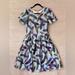 Lularoe Dresses | Lularoe Women’s Amelia Dress Medium | Color: Blue/Purple | Size: M