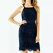 Lilly Pulitzer Dresses | Lilly Pulitzer True Navy Blue Kayleigh Scalloped Lace Shift Dress Size 4 | Color: Blue | Size: 4