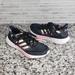 Adidas Shoes | Black & Pink Floral Adidas Bounce Running Shoes Sz 11 Casual Athletic Sneakers | Color: Black/Pink | Size: 11