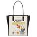 Kate Spade Bags | Kate Spade New York X Disney Aristocats Graphics Ella North South Leather Tote | Color: Black/White | Size: Os