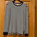 Michael Kors Sweaters | Michael Kors Womens Large Navy/White Striped Sweater-Nwot Never Worn | Color: Blue/White | Size: L