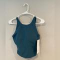 Lululemon Athletica Tops | Lululemon Athletica Align Ribbed High Neck Tank Top Nwt | Color: Blue/Green | Size: 6