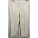 Michael Kors Pants & Jumpsuits | Michael Kors Pants Size 10 White Basics Linen Mid Ankle Casual Pockets Women New | Color: White | Size: 10