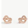 Kate Spade Jewelry | Kate Spade Love Me Knot Studs Rose Gold | Color: Gold/Pink | Size: Os