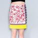 Anthropologie Skirts | Leifnotes Anthropology Brimming Borders Skirt Nwt | Color: Cream/Yellow | Size: 4