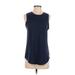 Athleta Active Tank Top: Blue Activewear - Women's Size Small