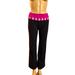 Lululemon Athletica Pants & Jumpsuits | Lululemon Athletica Groove Pant | Color: Black/Pink | Size: 6