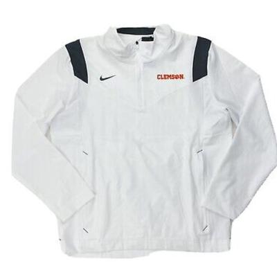 Nike Shirts | Nike Clemson Tigers Lightweight Ls Football Coaches Jacket Cw3428-128 | Color: Black/White | Size: L