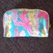 Lilly Pulitzer Bags | Lilly Pulitzer X Este Lauder - Cosmetic Case | Color: Blue/Pink | Size: 5"X8"X2.5"