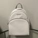 Michael Kors Bags | Michael Kors Abbey Backpack | Color: White | Size: Os