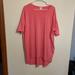 Lularoe Tops | Lularoe Over Sized T-Shirt Longer In The Back Beautiful Pink/Salmon Color | Color: Pink | Size: M