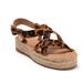 Madewell Shoes | Madewell The Malia Espadrille Sandal - Size 8 | Color: Brown | Size: 8
